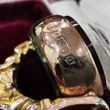 Load image into Gallery viewer, Victorian 9ct Gold Bloodstone & Carnelian Swivel Fob