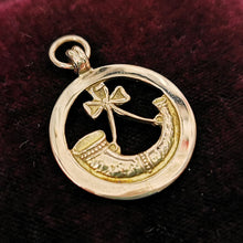 Load image into Gallery viewer, Art Deco 9ct Rose Gold Fob Medal | Hallmarked Birmingham 1924