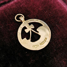 Load image into Gallery viewer, Art Deco 9ct Rose Gold Fob Medal | Hallmarked Birmingham 1924