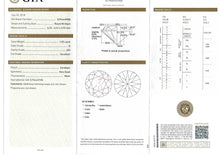 Load image into Gallery viewer, GIA Diamond Certificate