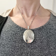Load image into Gallery viewer, Victorian Silver Monogram Locket, Initials NS