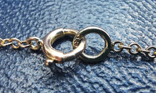 Load image into Gallery viewer, Antique 9ct Gold Blue Zircon Necklace