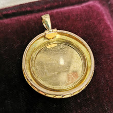 Load image into Gallery viewer, Antique 15ct Gold Pearl Portrait Pendant | Circa 1900