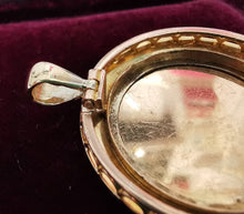 Load image into Gallery viewer, Antique 15ct Gold Pearl Portrait Pendant | Circa 1900