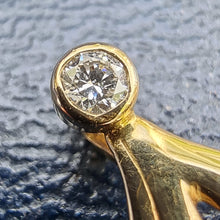 Load image into Gallery viewer, 18ct Gold Sapphire & Diamond Pendant