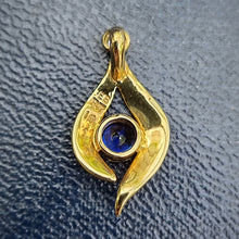 Load image into Gallery viewer, 18ct Gold Sapphire & Diamond Pendant