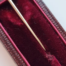 Load image into Gallery viewer, Victorian 15ct Gold Turquoise Tie/Stick Pin pin