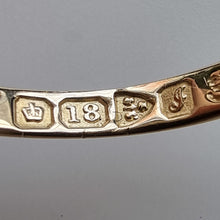 Load image into Gallery viewer, Edwardian 18ct Gold Diamond Five Stone Ring, Hallmarked Chester 1909 hallmark