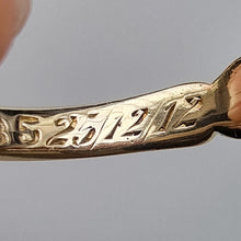 Load image into Gallery viewer, Edwardian 18ct Gold Diamond Five Stone Ring, Hallmarked Chester 1909 inscription