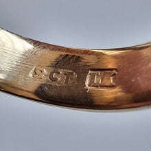 Load image into Gallery viewer, Vintage 9ct Gold Oval Tiger's Eye Ring