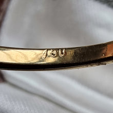 Load image into Gallery viewer, Vintage 18ct Gold Sapphire and Diamond Cluster Ring, 0.50ct 750 stamp