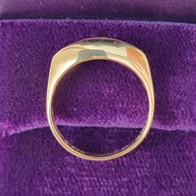 Load image into Gallery viewer, Vintage 18ct Gold Diamond Solitaire Ring, 0.22ct top-down view