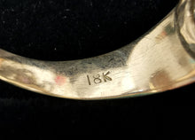 Load image into Gallery viewer, Vintage 18ct Gold Amethyst & Diamond Dress Ring