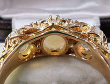 Load image into Gallery viewer, Edwardian 18ct Gold Opal & Diamond Ring