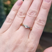 Load image into Gallery viewer, 9ct Gold Oval Diamond Solitaire Ring, 0.25ct modelled