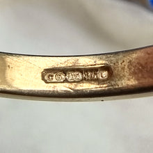 Load image into Gallery viewer, 9ct Gold Oval Diamond Solitaire Ring, 0.25ct hallmark