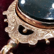 Load image into Gallery viewer, Antique 9ct Rose Gold Bloodstone & Carnelian Swivel Seal