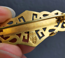Load image into Gallery viewer, Vintage 9ct Gold RAOB Masonic Brooch