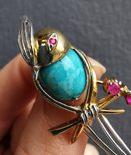 Load image into Gallery viewer, Vintage 14ct Gold Bird Brooch | Circa 1960