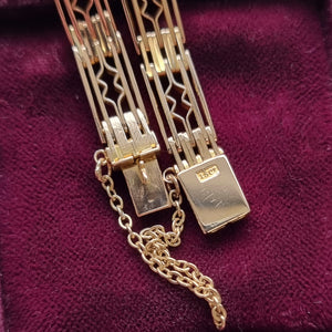 Antique 15ct Gold Bracelet clasp