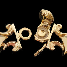 Load image into Gallery viewer, Vintage 9ct Yellow Gold Amethyst Fancy Bracelet, 29.8 grams
