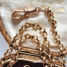 Load image into Gallery viewer, Vintage 9ct Yellow Gold 68cm Belcher Link Chain, 36.2 grams close up
