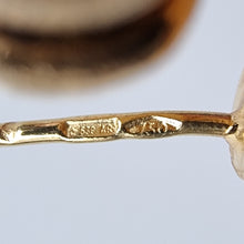 Load image into Gallery viewer, Vintage 18ct Gold Huggy Hoop Earrings
