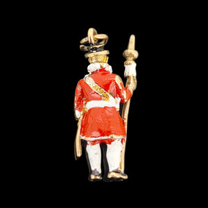Vintage 9ct Gold London Beefeater Charm