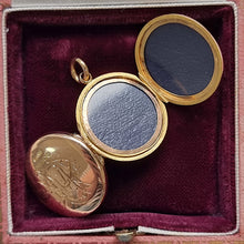 Load image into Gallery viewer, Edwardian 9ct Gold Family Locket, Hallmarked Birmingham 1904 inside
