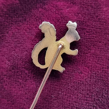 Load image into Gallery viewer, French Antique 15ct Gold Squirrel Tie/Stick Pin back
