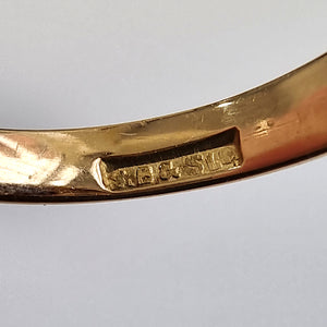 Antique 18ct Gold Ruby and Diamond Ring, Hallmarked Birmingham 1911 maker's mark