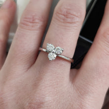 Load image into Gallery viewer, 18ct White Gold Three Stone Brilliant Cut Diamond Ring, 0.30ct
