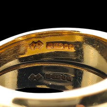 Load image into Gallery viewer, Vintage 18ct Yellow Gold Old Cut Diamond Gypsy Set Ring, 0.30ct
