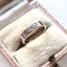 Load image into Gallery viewer, Cartier 18ct White Gold &quot;Love&quot; Wedding Band in box
