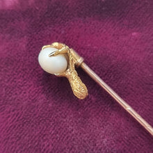 Load image into Gallery viewer, Antique 15ct &amp; 18ct Gold Bird&#39;s Egg Tie/Stick Pin side
