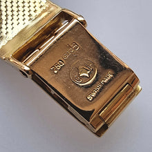 Load image into Gallery viewer, Vacheron &amp; Constantin Vintage 1960&#39;s 18ct Gold Mechanical Wrist Watch clasp stamps and marks
