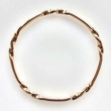 Load image into Gallery viewer, Vintage 9ct Gold Twist Bangle, 15.8 grams

