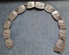 Load image into Gallery viewer, Edwardian Sterling Silver Cherub Panel Belt by Sampson Mordan &amp; Co
