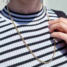 Load image into Gallery viewer, Vintage 9ct Gold 18&quot; Anchor Link Neckchain, 24.9 grams modelled
