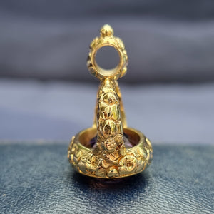 Victorian 15ct Gold Amethyst Fob Seal