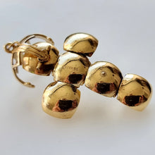 Load image into Gallery viewer, 9ct Gold &amp; Silver Masonic Ball Charm Pendant back
