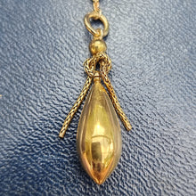 Load image into Gallery viewer, Antique 15ct Gold Pearl &amp; Enamel Drop Necklace
