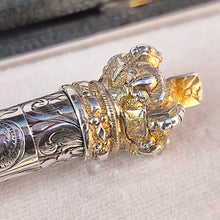 Load image into Gallery viewer, Victorian Sterling Silver Propelling Pencil by Sampson Mordan, Hallmarked 1848 crown
