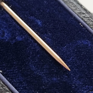 Antique 15ct/9ct Gold Sapphire Knot Tie/Stick Pin