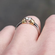 Load image into Gallery viewer, Platinum Diamond Solitaire Ring, 0.35ct modelled
