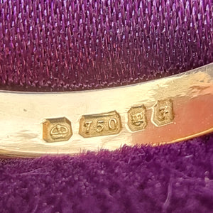 Vintage 18ct Gold Diamond Solitaire Ring, 0.22ct hallmark