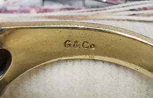 Vintage Garrard & Co. 18ct Gold "Fleur-De-Lys" Ring