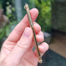 Load image into Gallery viewer, Vintage 9ct Gold Swizzle Cocktail Stick
