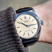 Load image into Gallery viewer, Rolex Oyster Vintage Stainless Steel Manual Wind, Circa 1954 modelled
