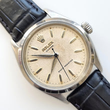 Load image into Gallery viewer, Rolex Oyster Vintage Stainless Steel Manual Wind, Circa 1954 face
